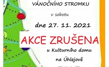 Rozsvícení vánočního stromku Úhlejov