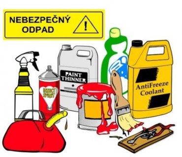 Svoz nebezpečného a objemného odpadu