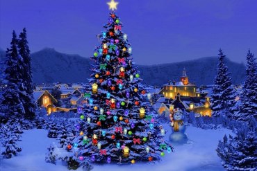 Rozsvícení vánočního stromu Úhlejov