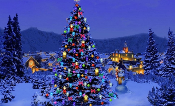 Rozsvícení vánočního stromu Úhlejov