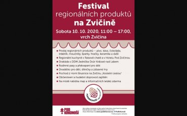 Festival regionálních produktů na Zvičině